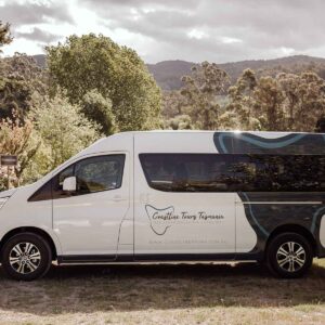 Embark on guided journeys through North West Tasmania's heart with Coastline Tours. Our comfortable 11-seater van takes you to breathtaking vistas, local gems, and the warm hospitality of our region."