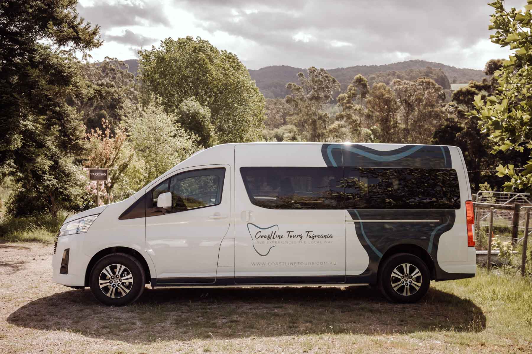 Coastline Tours Tasmania 11 seater bus makes all tours comfortable. Experience modern luxury when you book your north west adventure with us