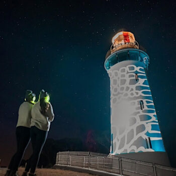 Permission to Tresspass 2024 with Coastal Tours Tasmania. adults-only experience promises an immersive exploration into the hidden depths of North West Tasmania including Table Cape Lighthouse at night
